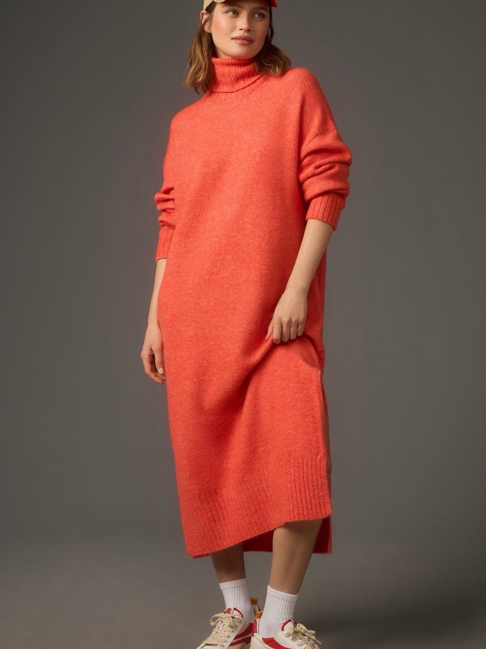 Anthropologie Daily Practice Karigan Midi Sweater
Dress: Turtleneck Edition